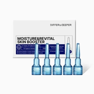 PDRN Starter Pack Moisture Revital Skin Booster (2ml x 5) Pacote Inicial Diferente E Mais Profundo